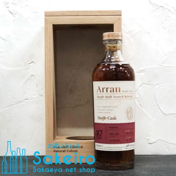 アラン 27年 シングルカスクホグスヘッド 48％ 700ml アイランズモルト
