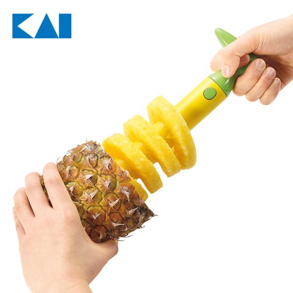 貝印 Kai Kitchen ぐるりんパイナップルカッター プレゼント おすすめ