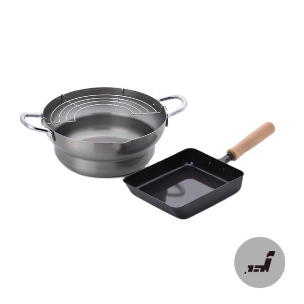 千歳 鉄 玉子焼き器 揚げ鍋 セット CS-041 プレゼント おすすめ 爆買