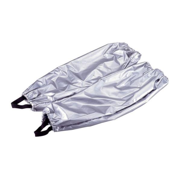 シルバー防水ロングスパッツ(35cm) シルバー防水ロングスパッツ35cm台紙付 35cm レッグカバー 足カバー 撥水 防水 防滴 防汚 防雨 水ハネ 泥除け カッパ