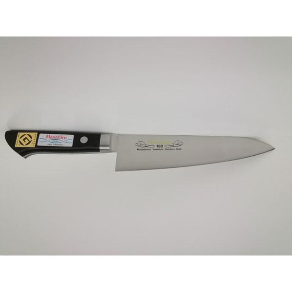 正広 ギフト マサヒロ 13719 正広作 MV口金 洋出刃包丁 180mm