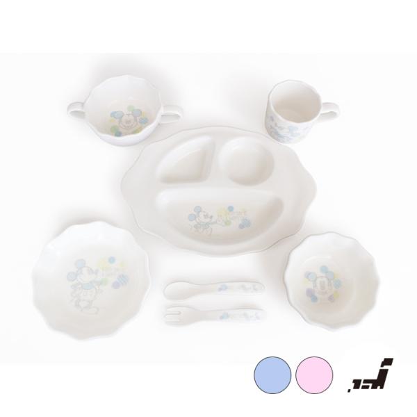 他サイト： 錦化成 はじめての食器セット 電子レンジ 食洗機 乾燥機 赤ちゃん ベビー プレート 皿 食器 食器セット セット プラスチック 7点 スプーン コップ キャラクターの商品画像