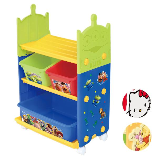 他サイト： 母の日 ギフト トイステーション おもちゃ箱 おもちゃ入れ プーさん トイストーリー エイリアン キティちゃん キャラクター 子ども部屋 かわいい 日本製の商品画像