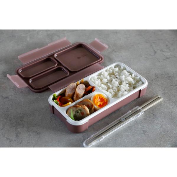 [キーワード]薄型 弁当箱 抗菌 フードマン FOODMAN 1段 食洗器対応 レンジ対応 ランチボックス 仕切り 子ども 大人 シンプル おしゃれ スリム シービージャパン CB