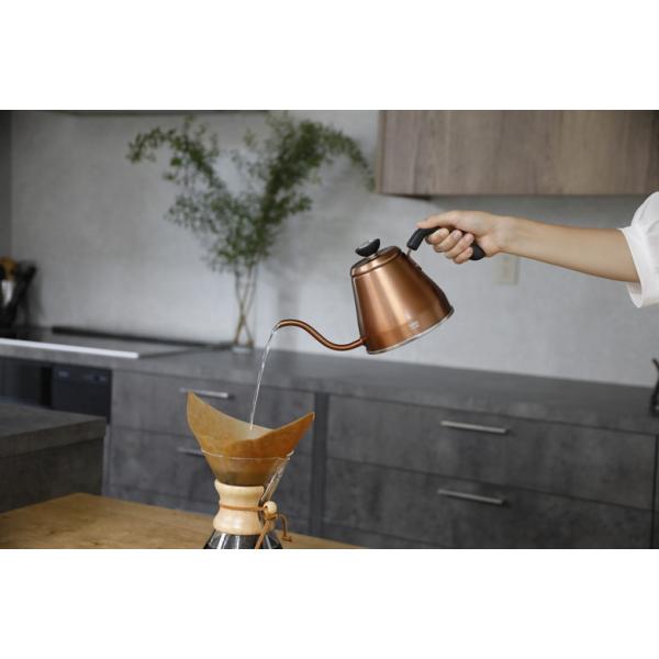 他サイト： 温度計付き ドリップ ケトル カッパー グラファイトグレー シービージャパン CBの商品画像