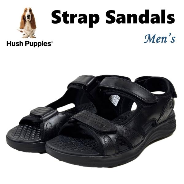 ハッシュパピー Hush Puppies メンズ サンダル 品名 ACTIVATE QTR STRAP 軽量 本革 HPM10892 スポーツサンダル