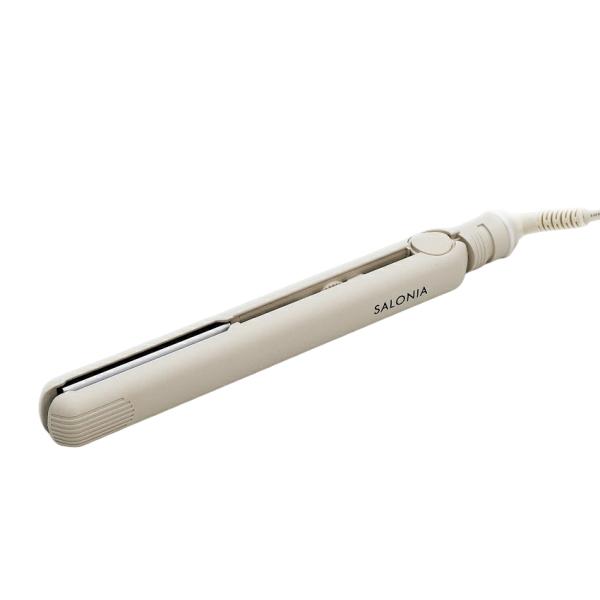 【新品】SALONIA サロニア ドライヤー ヘアアイロン 24mm ホワイト SALONIA（サロニア） ストレートヘアアイロン 24mm SL-004SW ホワイト