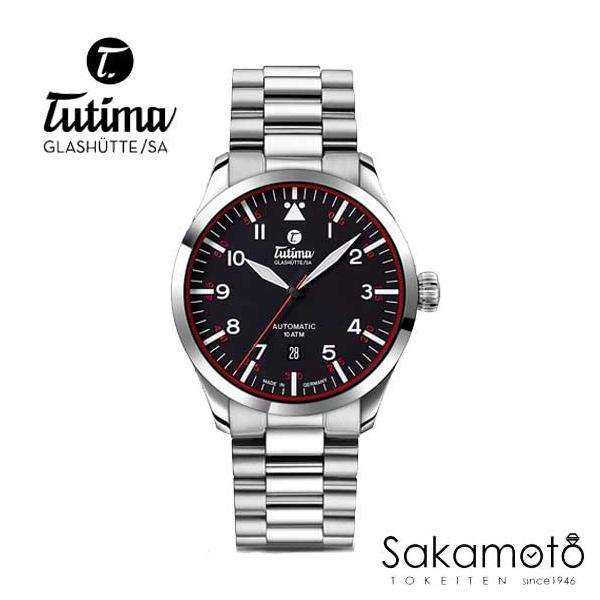 国内正規品 チュチマTUTIMA ドイツ製 ドイツ・グラスヒュッテ FLIEGER 