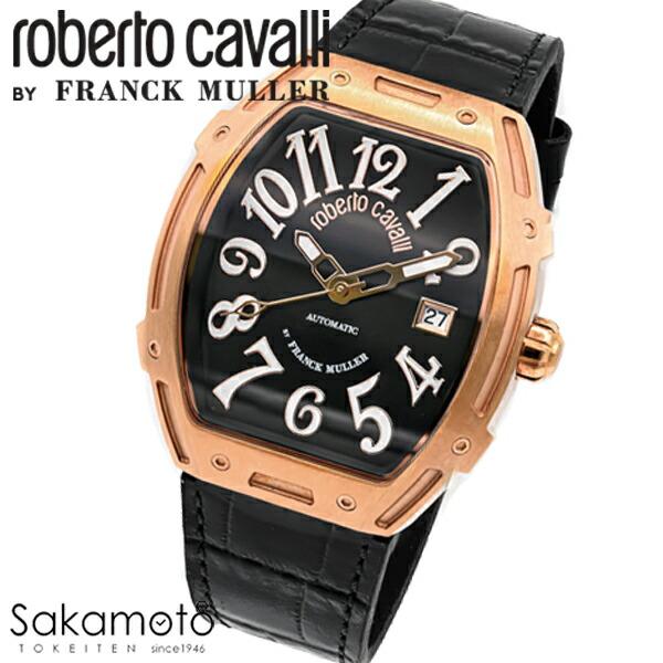 【極美品】roberto cavalli by FRANCK MULLER腕時計 国内正規品 roberto cavalli BY FRANCK MULLER ロベルトカヴァリ バイ