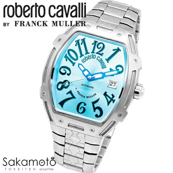 極美品 roberto cavalli by FRANK MULLER 腕時計 国内正規品 roberto cavalli BY FRANCK MULLER ロベルトカヴァリ バイ