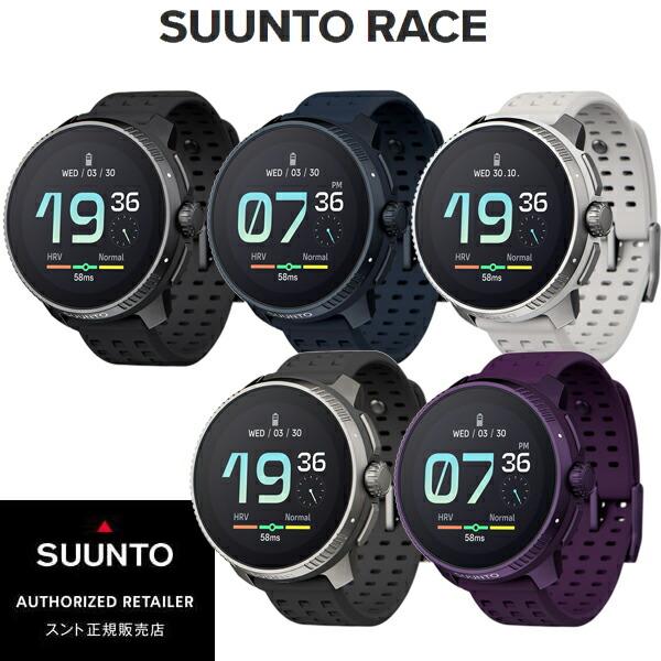 SUUNTO 国内正規品スント SUUNTO RACE ステンレスモデル ALL BLACK 