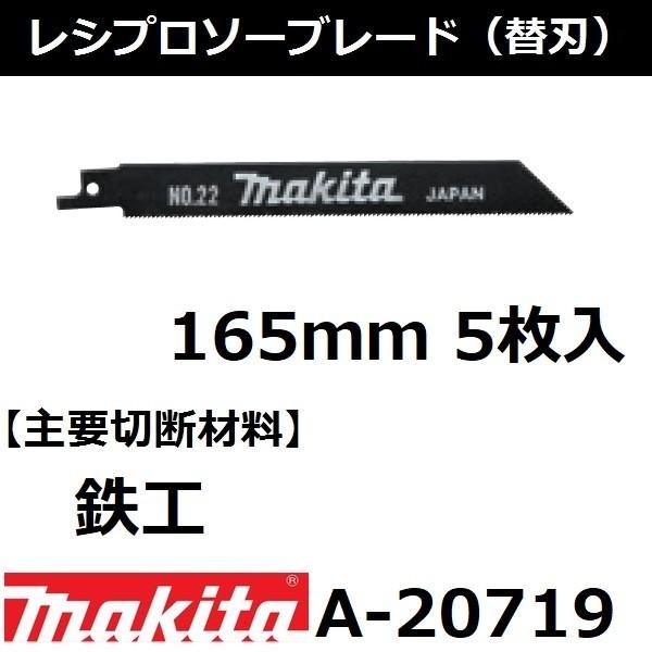 鉄工 マキタ Makita レシプロソーブレードno 22 全長165mm 5枚入 A 719 後払い不可 0719 佐勘金物店ヤフー店 通販 Yahoo ショッピング