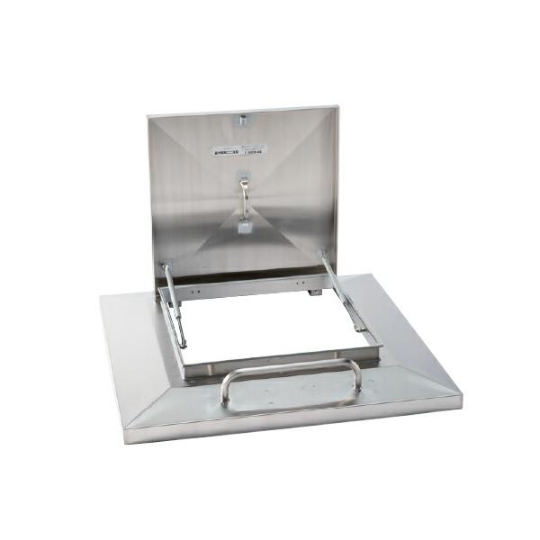 杉田エース 246-240 SUS 角型屋根マンホール 3型 600 手掛付 直送品 仕