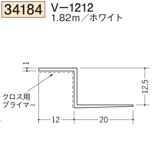 創建 SOKEN 34184-1.82m ビニール 下地材 天井廻り V-1212 長さ182m