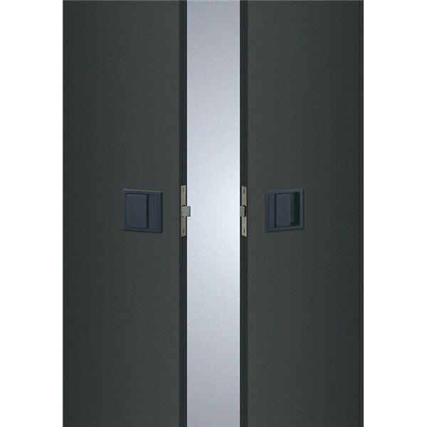 ユニオン(DIY) ユニオンドアハンドル 掘込タイプ 品番：ULS302-B (直送