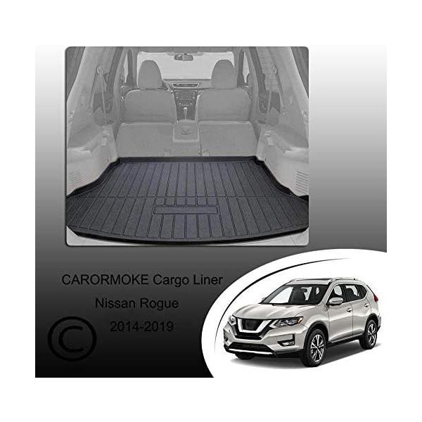 魅力的な Carormoke Cargo Liner Trunk Mat Floor Mat Cargo Tray Black 19 All Weather Protector Compatible With 14 18 Nissan Rogue 激安単価で Habitat Jeunes Normandie Fr