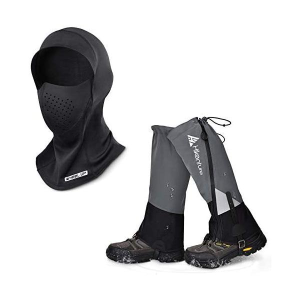 最終値下げ Hikenture Hiking Gaiters and Winter Balaclava, Thermal Ski Mask and  Leg Gaiters, Breathable Ski Balaclava Face Mask and Shoe  Gaiters(Gaiter:格安即決 -istx.edu.ec