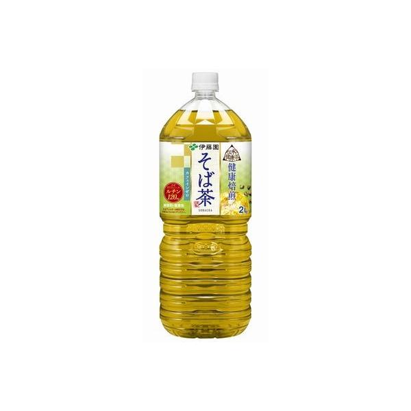 **伊藤園 伝承の健康茶 健康焙煎 そば茶 PET 2L x6本/日曜締め火曜入荷