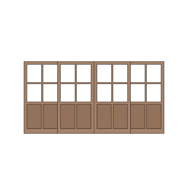 2�Ԕ��@03type�@39.5 x 20.5mm�@1�Z�b�g�i4���j�@�F�N���V�b�N �X�g�[���[�@���h���L�b�g�@HO(1/87)�@PAS-0007-03