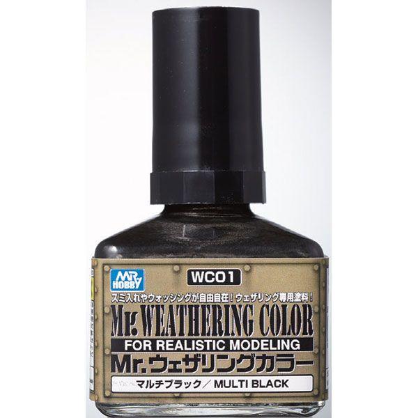 Mr ウェザリングカラー マルチブラック クレオス スミ入れ塗料 Wc01 wc01 さかつうヤフー店 通販 Yahoo ショッピング