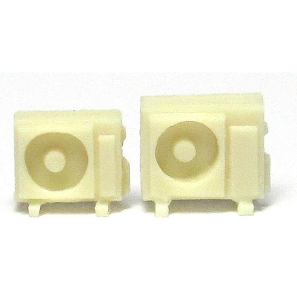 エアコン室外機（大） ：YSK 未塗装キット N(1/150) 品番345 : さか