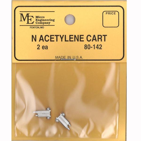N Scale Micro Engineering Acetylene Carts 80-142 for sale online 