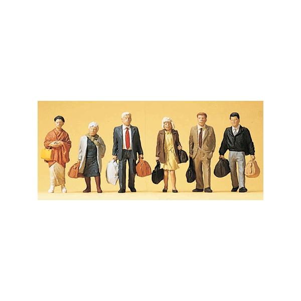 歩いている乗客 ：プライザー 塗装済完成品 HO(1/87) 10413 : さかつう