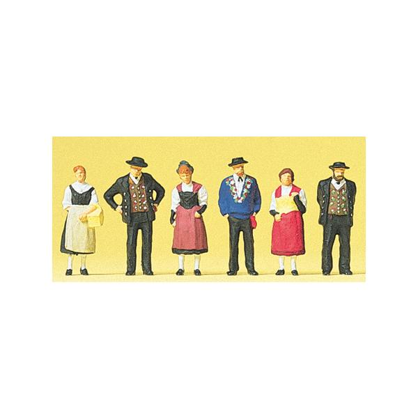 スイスの民族衣装 ：プライザー 塗装済完成品 HO(1/87) 10509 : さか