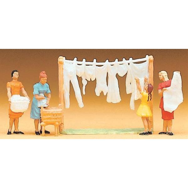 洗濯物干し ：プライザー 塗装済完成品 HO(1/87) 14050 : さかつう