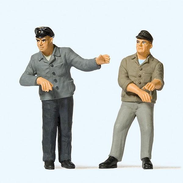 機関士と助手 ：プライザー 塗装済完成品 1/22.5 44919 : さかつう