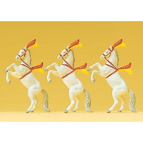 サーカスの馬3頭 ：プライザー 塗装済完成品 N(1/160) 79712 : さか