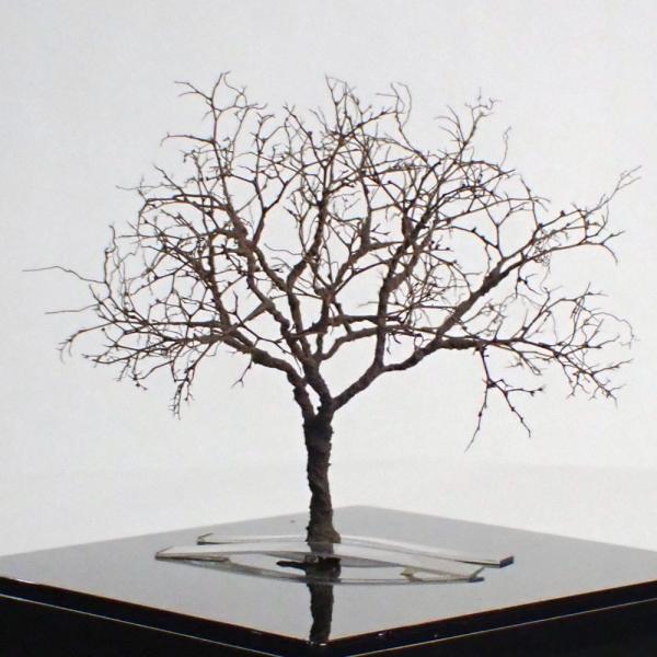 完成樹木模型 枯れ木 約7cm ：Art Stage K 塗装済完成品 ノンスケール