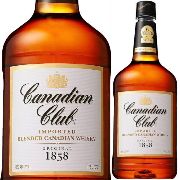 他サイト： ウイスキー カナディアンクラブ 1.75L 40度 1750ml(1本)の商品画像