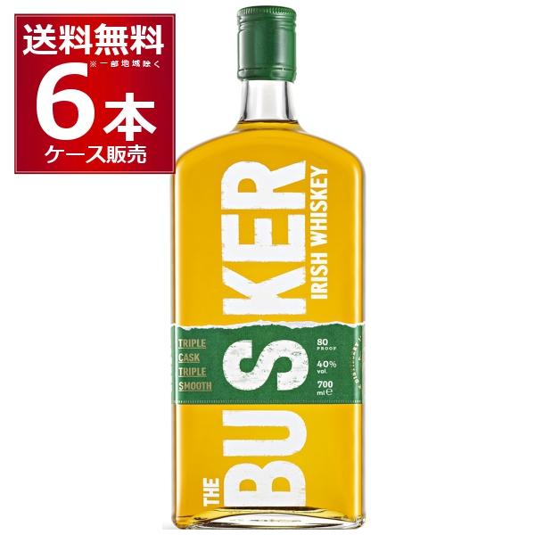 ウイスキー バスカー アイリッシュウイスキー 700ml×6本(1ケース) : 酒