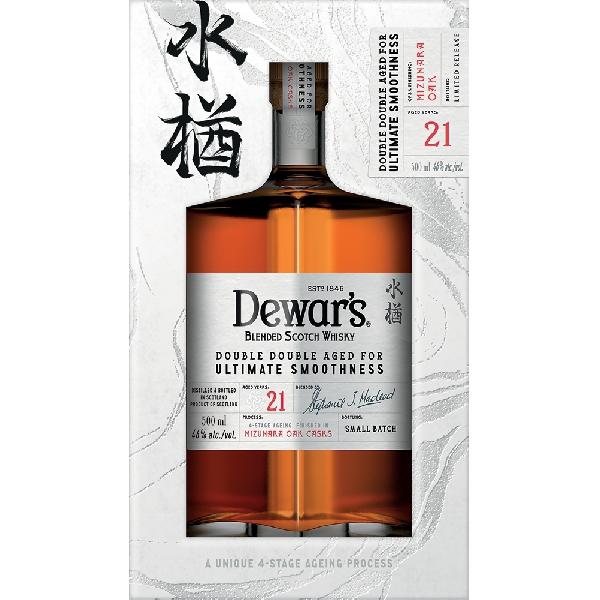 デュワーズ 数量限定 デュワーズダブルダブル 21年 ミズナラ 500ml (1 