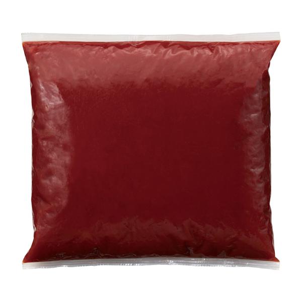 廃棄に便利、さらに大容量3,232g パウチパックタイプのトマトケチャップです