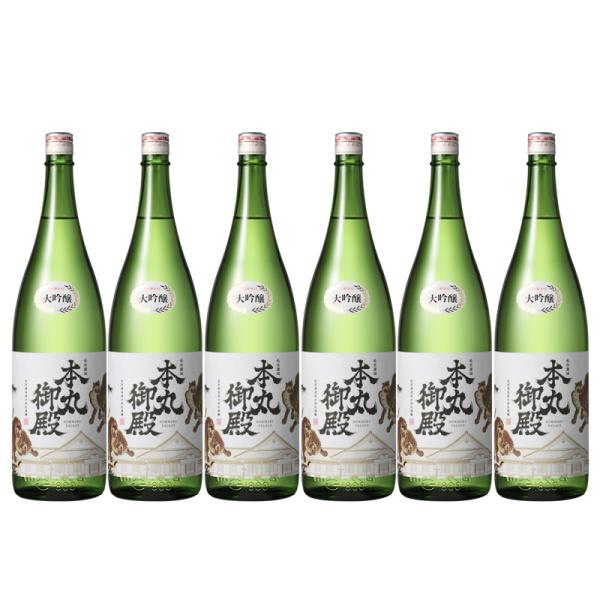 在庫限り 金虎 大吟醸 名古屋城 本丸御殿 1.8L 箱なし 日本酒 1800ml 1ケース 6本入り 清酒 送料無料 北海道 沖縄は送料1000円加算 クール便は800円加算