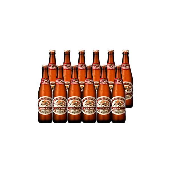 キリンビール クラシックラガー 小瓶 334ml ビール12本セット