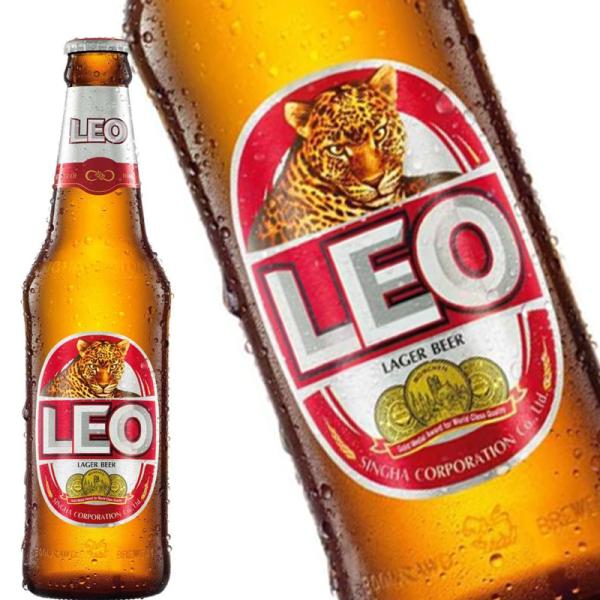 レオビール LEO lager beer 330ml 24本入り 1ケース ビール 輸入ビール