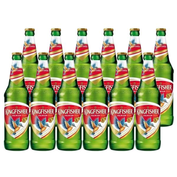 キングフィッシャー プレミアム ビール瓶 330ml 12本セット 輸入ビール 送料無料 北海道 沖縄は送料1000円 クール便は700円加算
