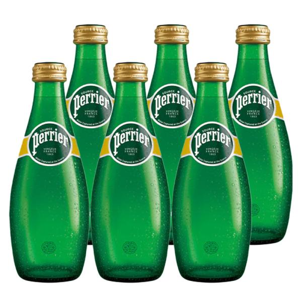 他サイト： ペリエ 330ml 瓶 6本入り セット ミネラルウォーター ソフトドリンク スパークリングの商品画像