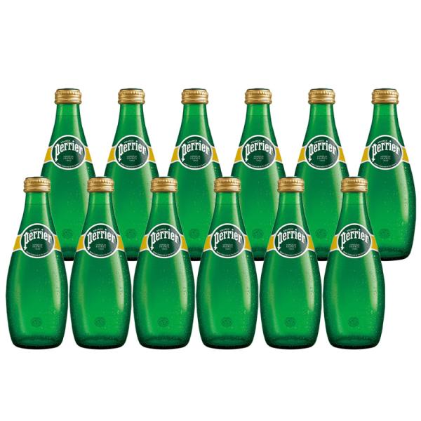 他サイト： ペリエ 330ml 瓶 12本入り セット ミネラルウォーター ソフトドリンク スパークリングの商品画像