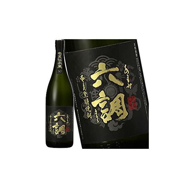 在庫限り あまみ六調 ろくちょう 黒ラベル 30度 1.8L