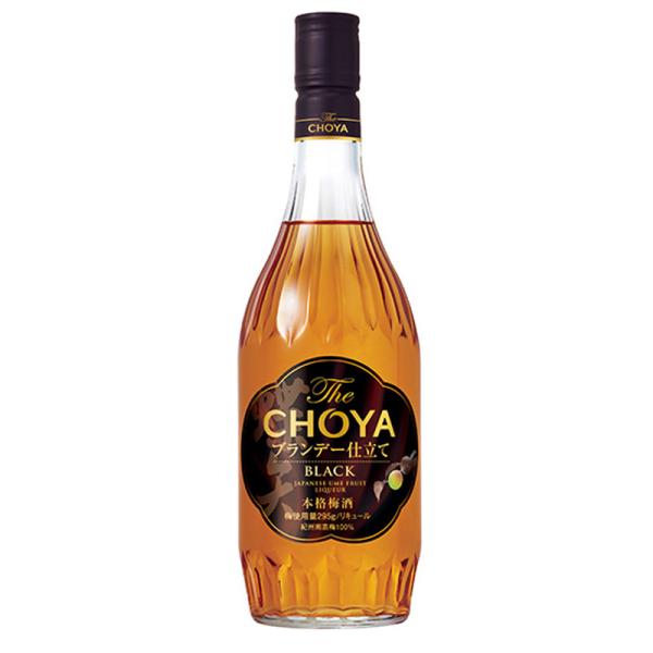 The CHOYA ザ チョーヤ 梅酒 ブランデー仕立て ブラック 700ml リキュール