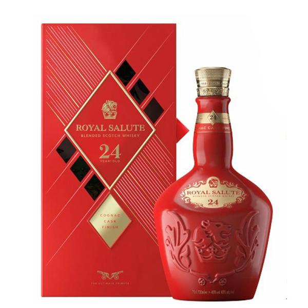 在庫限り ローヤルサルート 24年 コニャックカスクフィニッシュ 700ml