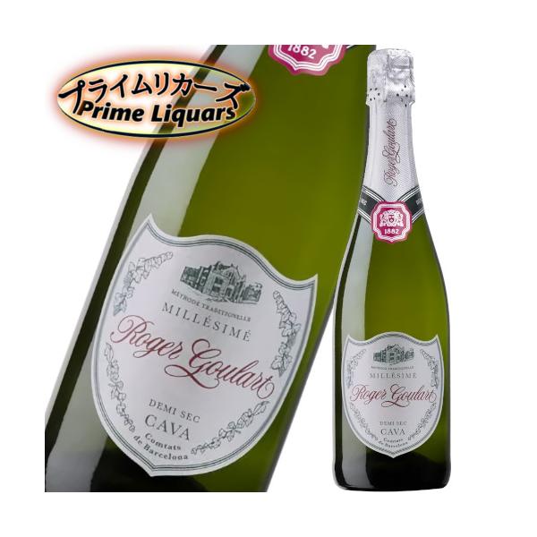 ロジャーグラート カバ プラチナ ドゥミ セック 750ml