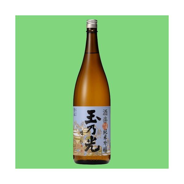他サイト： 【キリッとした味わいの辛口酒！】　玉乃光　純米吟醸　酒楽(淡麗辛口)　1800mlの商品画像