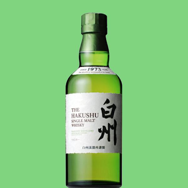 白州シングルモルトウイスキー、700ml、43% ノンビンテージ　1本 SUNTORY（サントリー） 白州 ノンビンテージ シングルモルトウイスキー