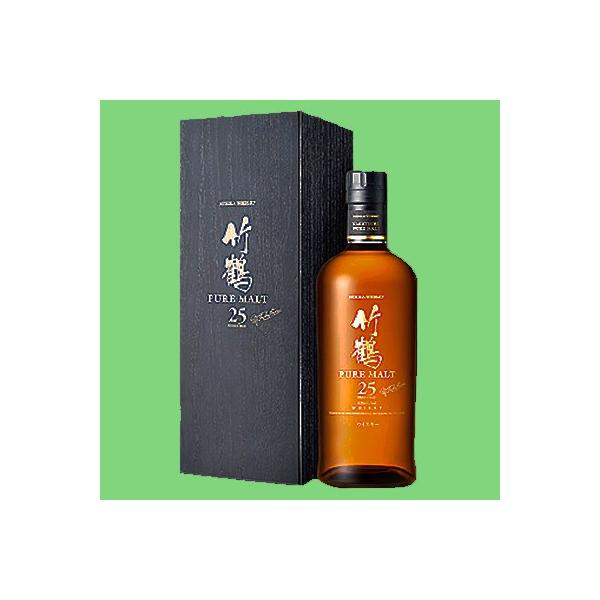 ニッカウヰスキー（NIKKA WHISKY） ニッカ 竹鶴25年 ピュアモルト 43度