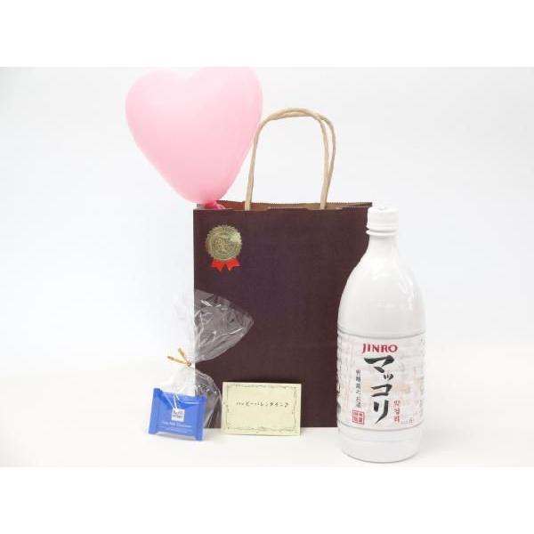 お誕生日 マッコリセット Jinro 眞露 マッコリ1000mｌ 韓国 メッセージカード ハート風船 ミニチョコ付き H 贈り物本舗じざけや 通販 Yahoo ショッピング